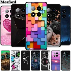 For Xiaomi Redmi Note 14 Pro 5G Case Luxury TPU Soft Silicone Cover Phone Cases for Redmi Note14 Pro Protective New Bumper Funda