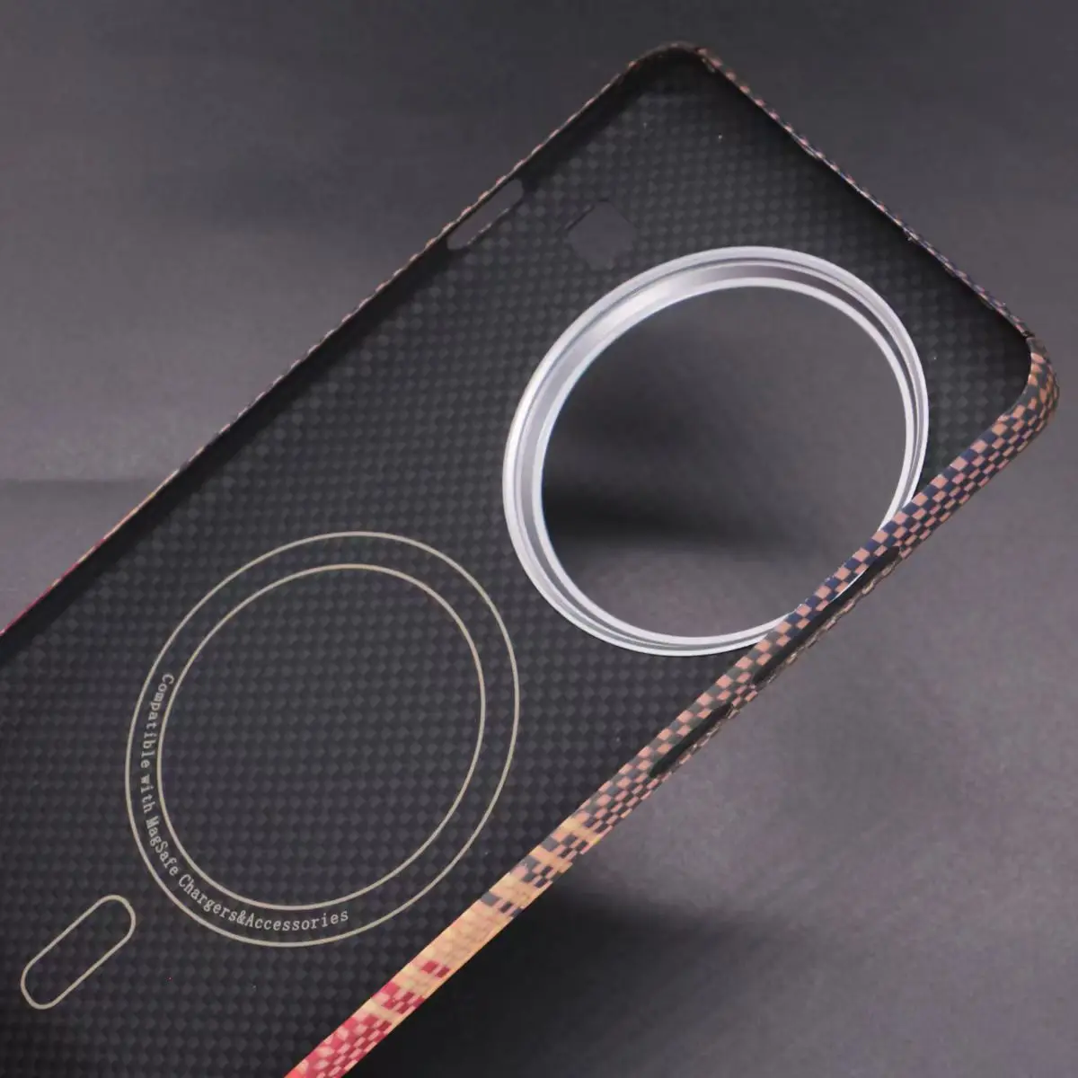 Magsafe Kevlar-Faser-Hülle für OnePlus 13, magnetische Aramidfaser, ultradünn, langlebig, robust