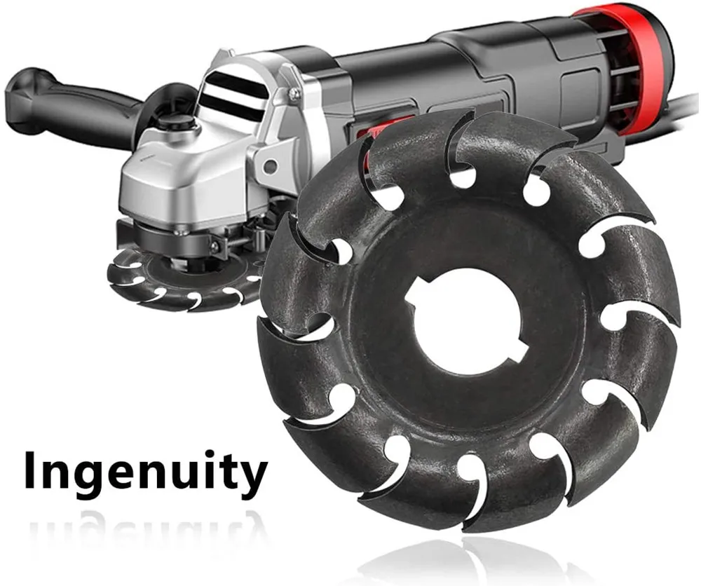 

Electric Angle Grinder Shaping Blade Wheel Wood Carving 12 Teeth Disc Cutting Woodworking Tool 65*16MM