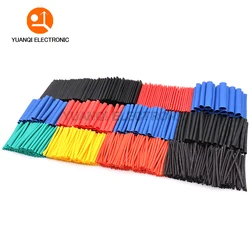 164pcs Heat Shrink Tube Kit Shrinking Wrap Tubing Wire Protection Cable Assorted Waterproof Shrinkable Insulation Sleeving 2:1