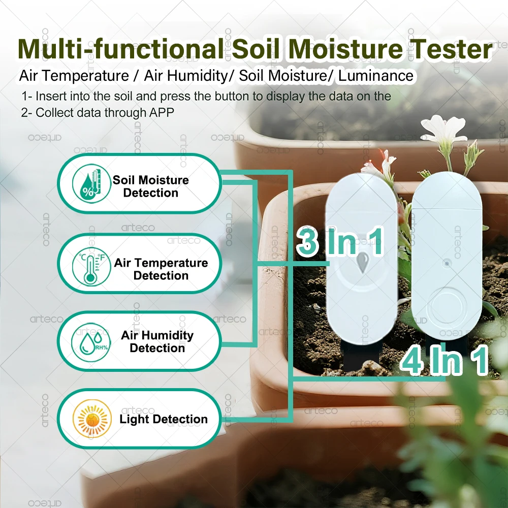 Zigbee Soil Moisture Sensor Te - Smart Garden Furniture review and price