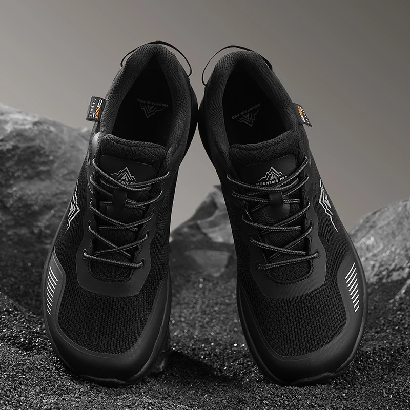 Men's Wide-Fit Walking and Jogging Shoes Comfortable, Versatile Outdoor Lightweight Waterproof Sports Casual Footwear