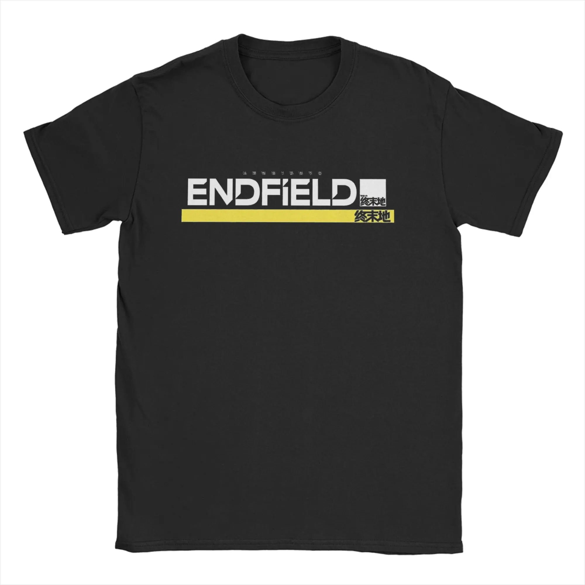 Men Women's T-Shirts Arknights Endfield Factory Must Grow Meme Vintage Cotton Tee Shirt Short Sleeve  T Shirt Crew Neck Clothing