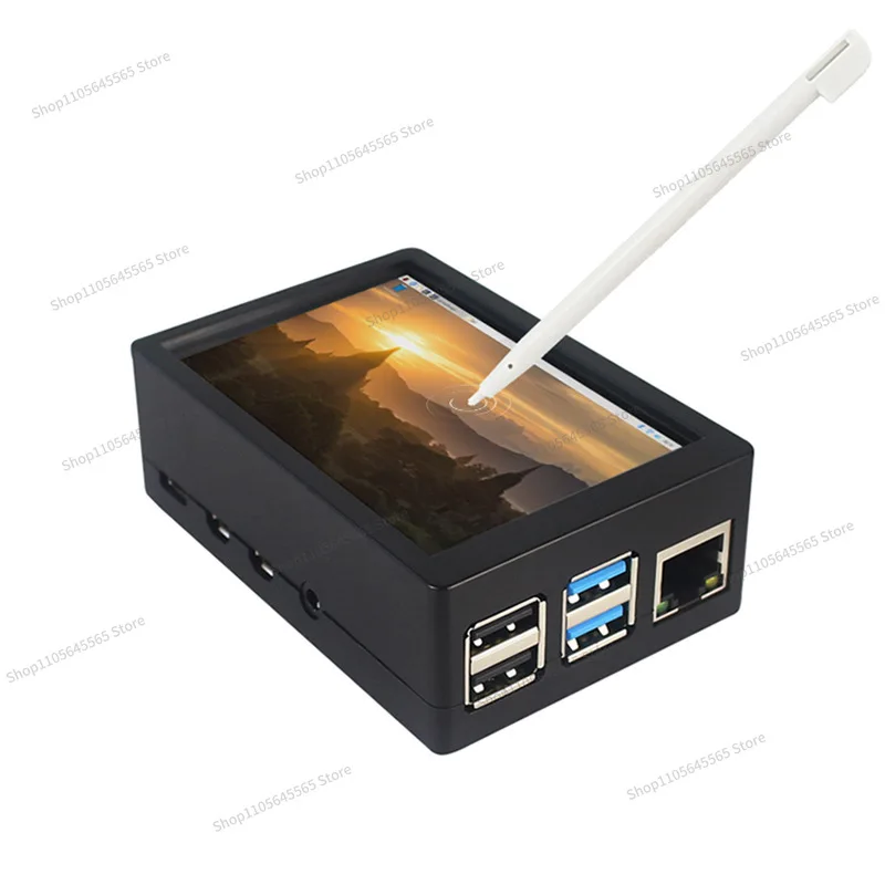 For Equipped with A 3.5-inch Touch Screen Set, and The Upper Cover To Install A Cooling Fan, Which Is Compatible with 4B