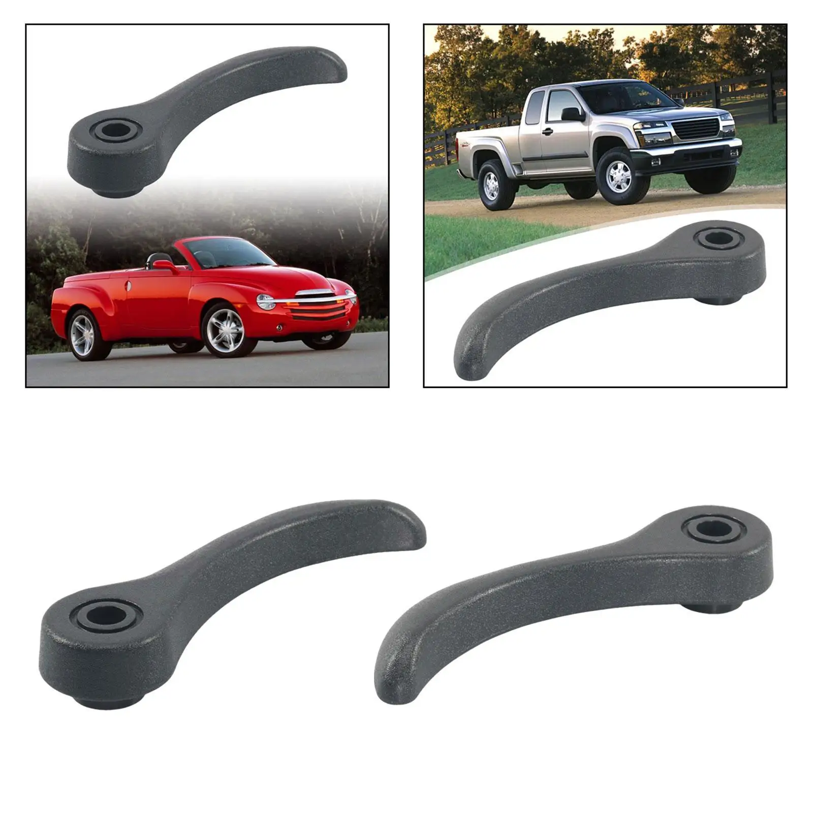 Automotive Seat Recliner Handle Lever Front Seat Recline Adjustment Replacement for Chevy SSR GMC Canyon H3 2006-2010