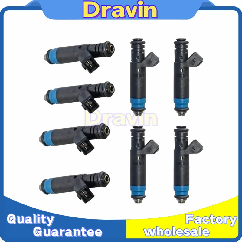 8PCS New 110324 FI114992 FI114991 109991 Fuel Injector for Siemens Deka Audi GM BMW 540i EV1 80LB 850CC 1000CC