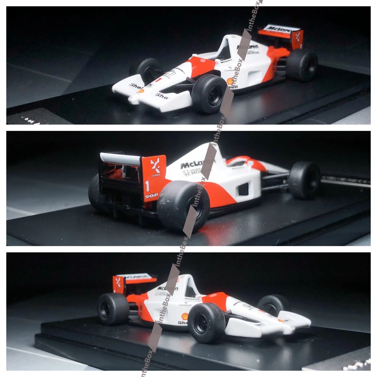 LCD models 1/64 MP4/6 Diecast F1 Race Car Toy Gift Diecast Model Car Collection Limited Edition Hobby Toys