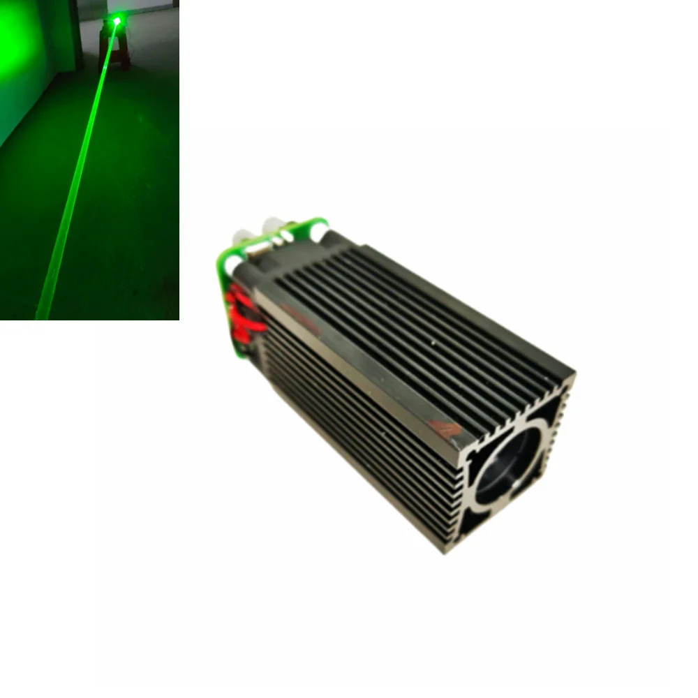 

Coarse Beam 520nm 300mw/800Mw /1000mw Green Laser Light warning Laser Module
