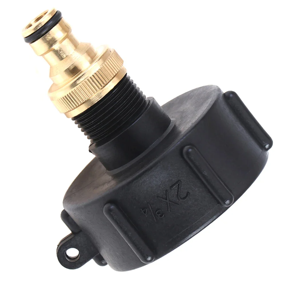 IBC Tank Fitting Thick S60X6 Threaded Cap 60mm Female Connector IBC Tank Valve Hread 62mm Fine Thread To 60mm Coarse Thread