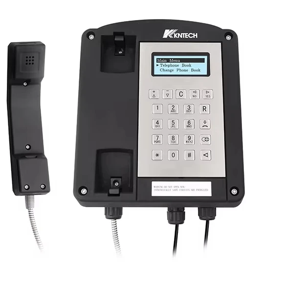 

Телефон взрывозащищенный KNTECH (аналог Papx) для угольных шахт, нефтегазовой промышленности, SMC, от производителя