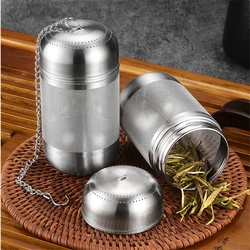 Stainless Steel Tea Infuser Tea Leaves Diffuser Spice Seasoning Ball Strainer Teapot Fine Mesh Coffee Filter Kitchen Accessories