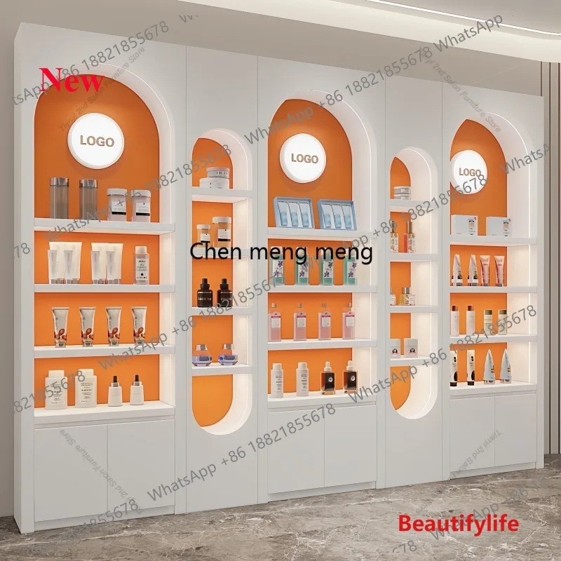 

a55 Nordic Creative Beauty Salon Display Cabinet Modern Nail Salon Designer High-end Display Rack Creative Office Furniture
