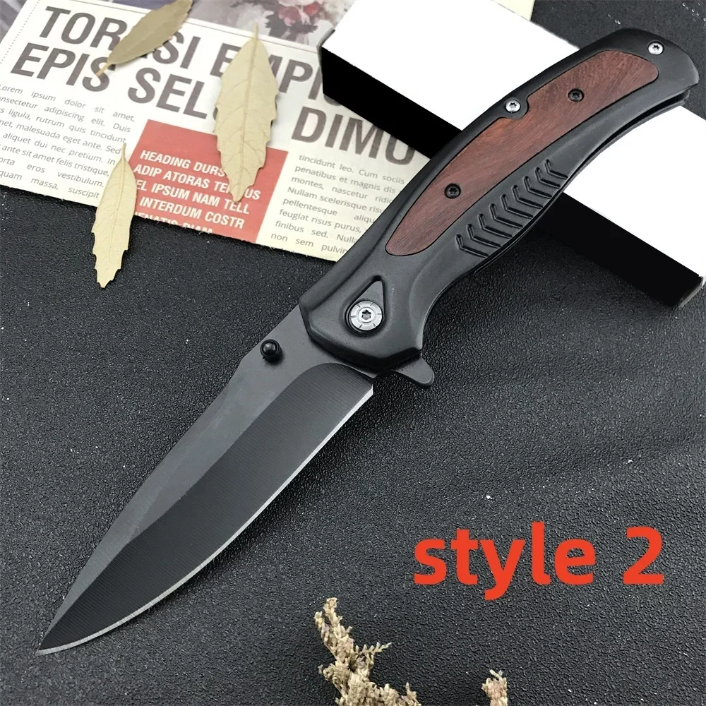 

Self Defense Hunting Tacitcal Folding Knife Stainless Steel Everyday Carry Camping Fishing Cutting Tool Sharp Blade EDC Knives