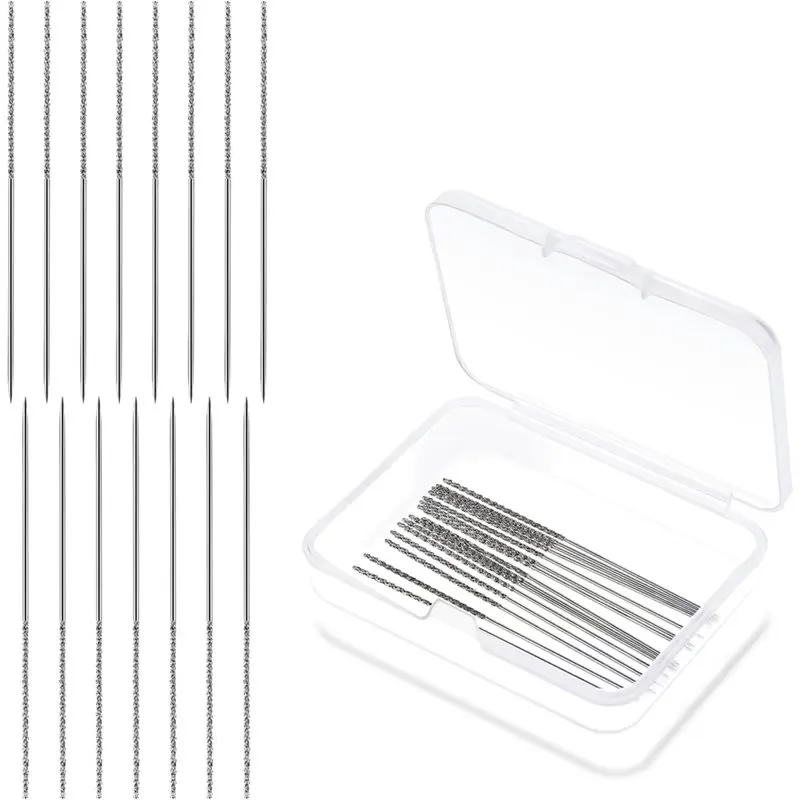 A84X-Snag Repair Sewing Tool 15 Pcs Snag Repair Needles For Woven And Knit Repairs 2.36 X 0.03 Inch