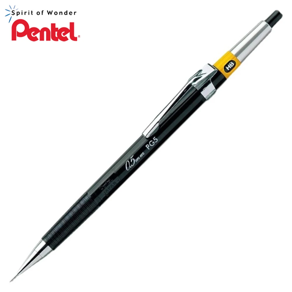 

Новый японский механический карандаш Pentel для рисования PG5, студенческий карандаш для письма в стиле ретро, 0,5 мм, милые школьные принадлежности, канцелярские принадлежности