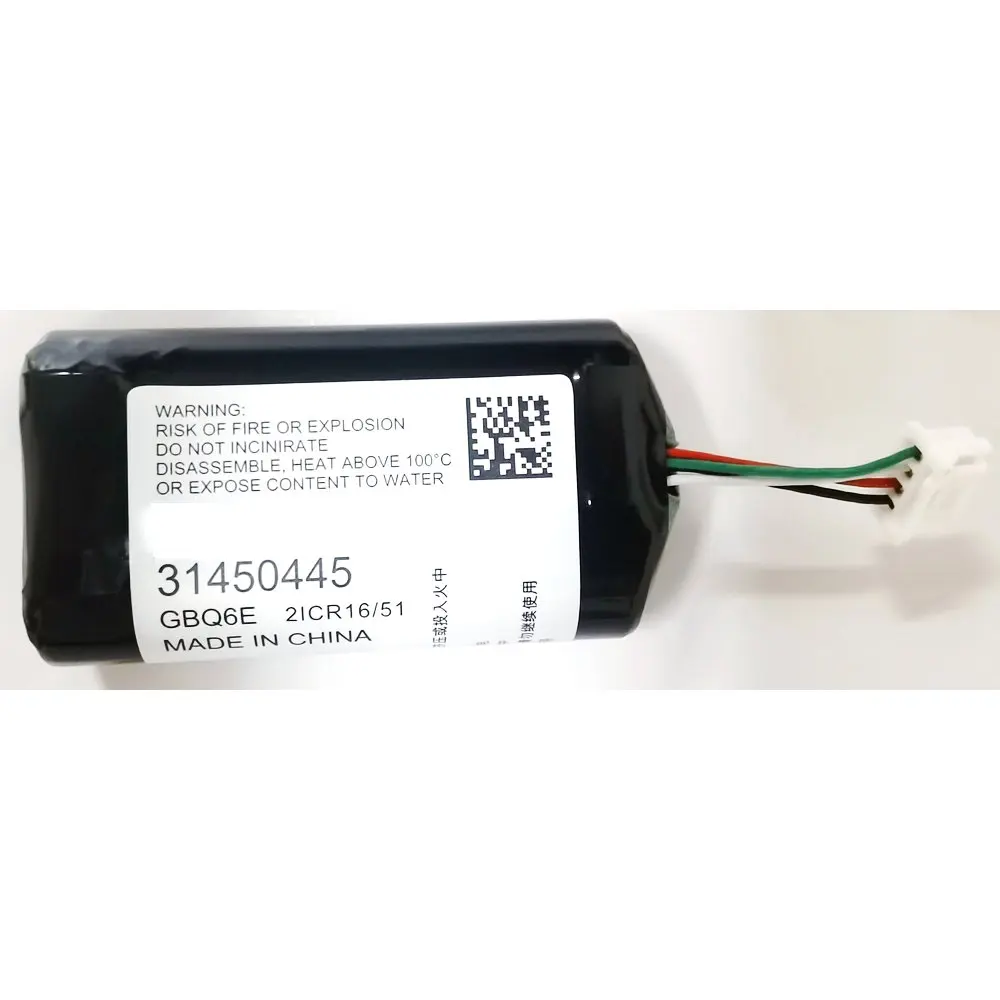 7.2V 450mAh 3.24Wh Oryginalny VOLVO 31450445   GBQ6E BP15 Akumulator zastępczy S/N:P0839AREV.J