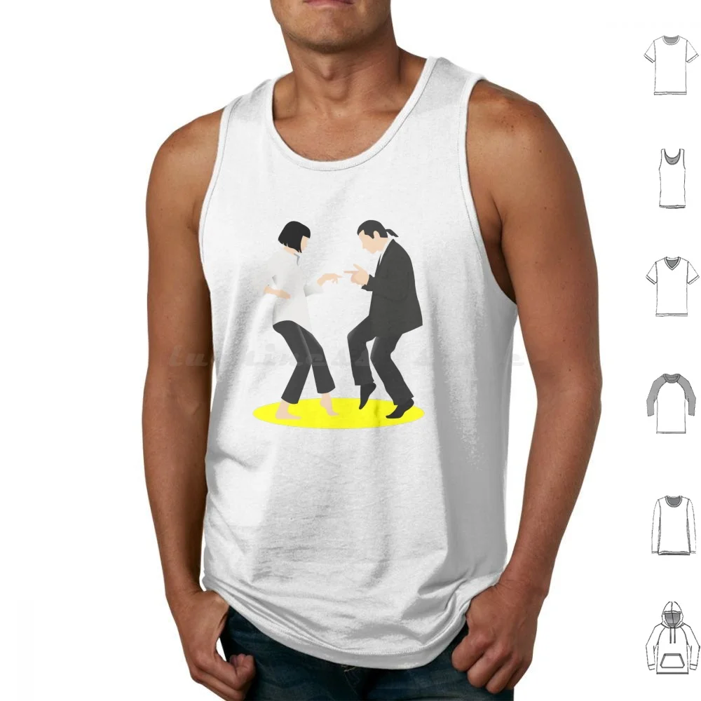 Pulp Fiction Dancing 2 Tank Tops Vest Sleeveless Pulp Fiction Quentin Tarantino Tarantino Milk Shake Tim Roth Amanda