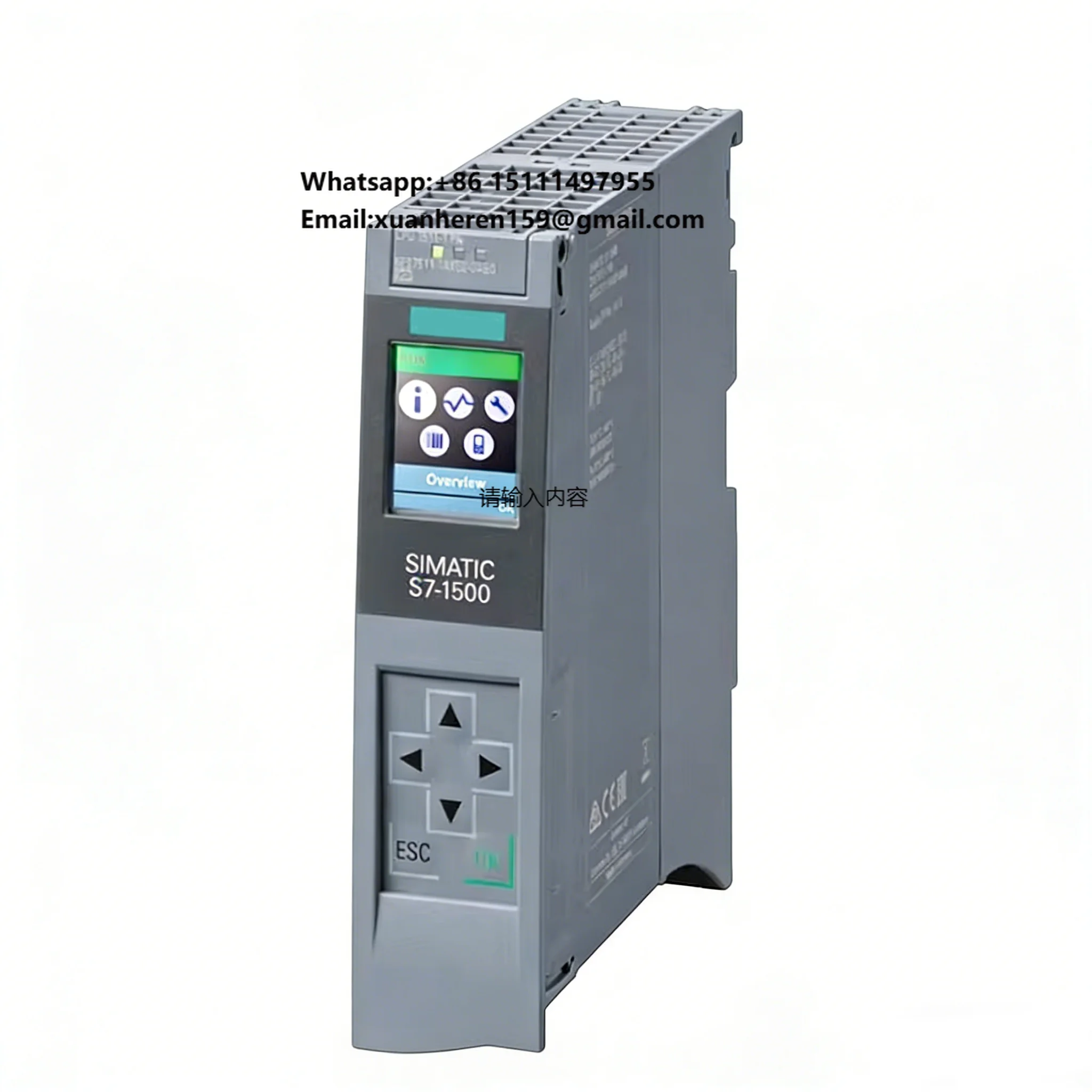 Siemen Brand New Original 6ES7511-1AK02-0AB0 6ES7 SIMATIC S7-1500 S7 1500 CPU 1511-1 PN PLC Controller Central Processing Unit