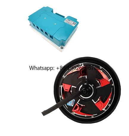 

QSMOTOR 12" 3000W DC Motor with Fardriver ND72450 for Waterproof IP67 Speed 120km/h Controller