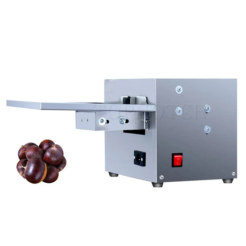 Commercial Semi-Automatic Chestnut Opening Machine Electric Chestnut Slitting Nut Shell Cutter