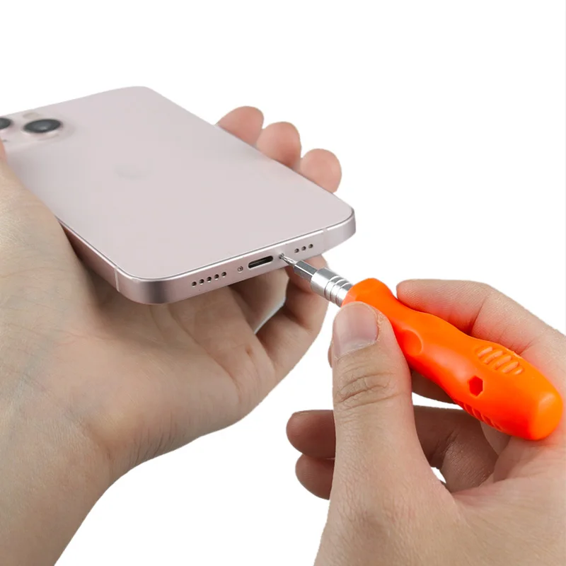 Jeu de tournevis magnétiques 31 en 1 avec poignée antidérapante, petits tournevis, Kit d'outils de réparation pour IPhone IPad ordinateur montre