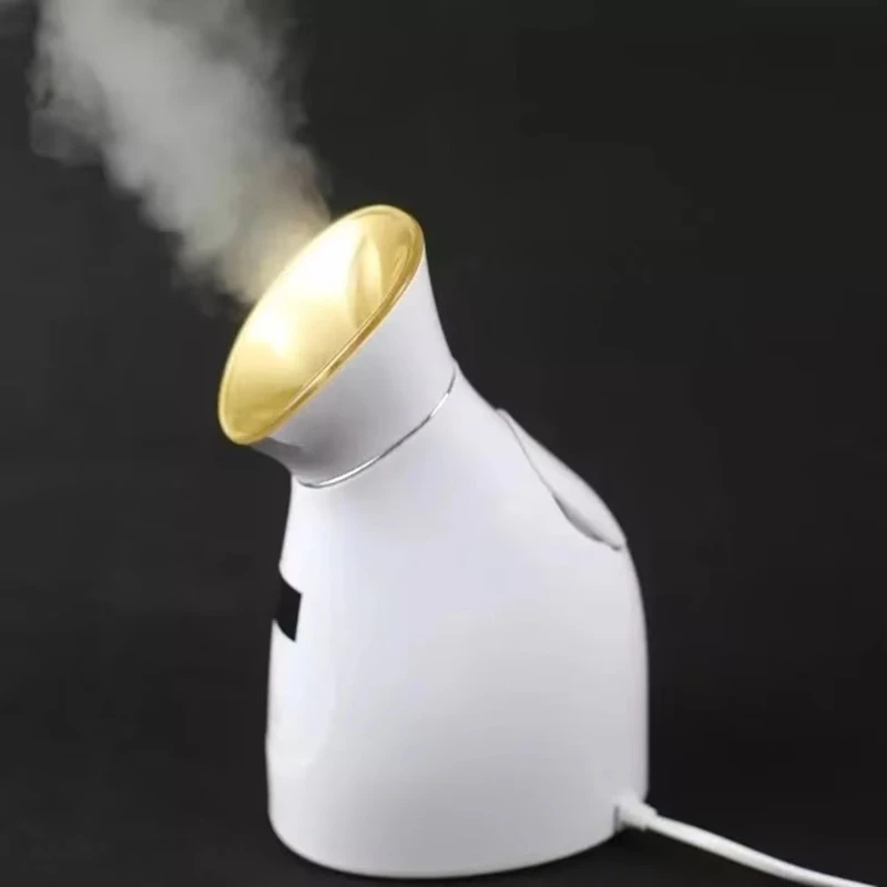 

Portable Face Spa Steamer LCD Display Screen Hot Steam Professional Nano Ionic Facial Steamer for Deep Moisturizing