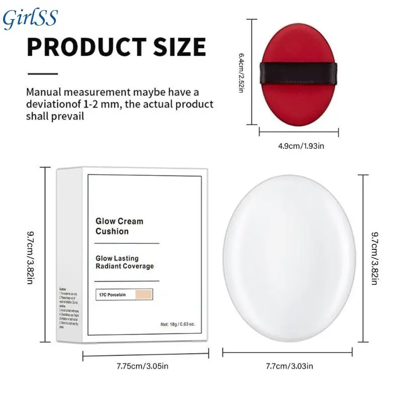 Volledige dekking Gehydrateerde make-up Basisoliecontrole Romige concealer voor vette gecombineerde huid 18g Dagelijks gebruik