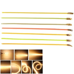 LED Filament Esnek Edison Ampul Lamba Parçaları 80/110/128/190/300mm Pozitif Negatif Aynı Uç DIY Diyot Filament Dekor Lamba