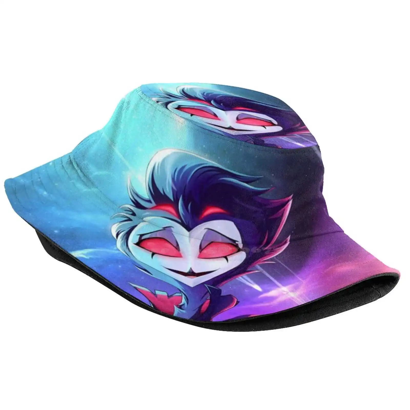 Stolas - Helluva Boss Sun Cap Fisherman Hat Bucket Hats Helluva Boss Stolas Anime Helluva Boss Stolas Manga Helluva Boss Stolas