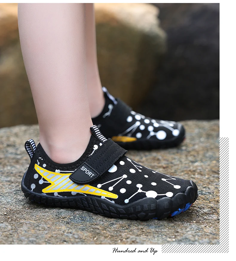Kinder Wasserschuhe Studenten Barfuß Schnelltrocknende Strandschwimmschuhe Aquaschuhe Indoor Fitness Laufschuhe Sommer Outdoor – Detail 7