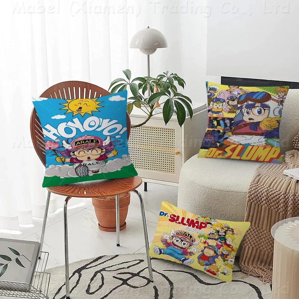 

Cartoon Dr Slump Arale Pillow Anime Pillow Sofa Bed Head Pillow Cover Cushion Cover 45x45 Cm Fashion