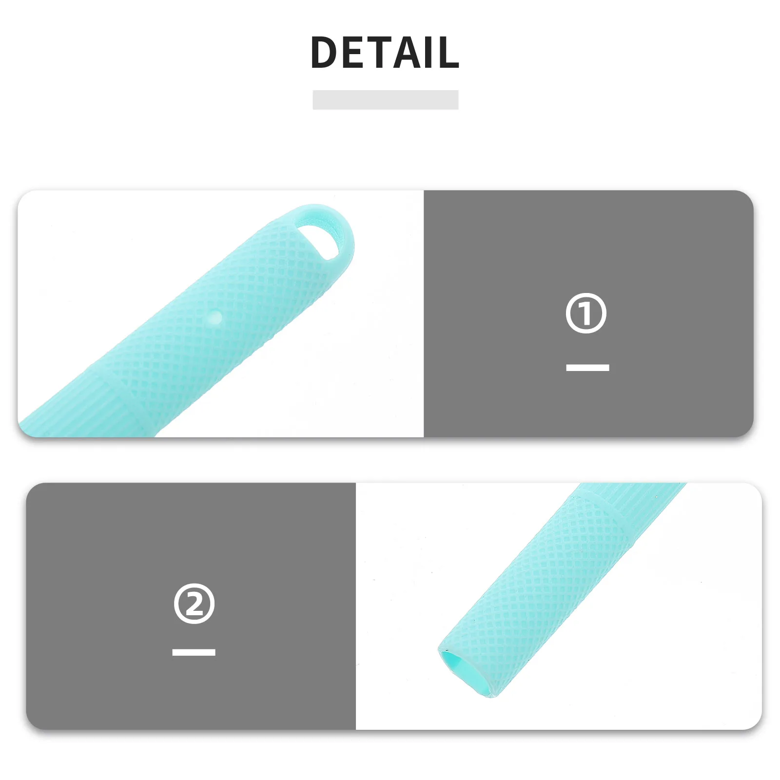 

2pcs Pen Holder Sleeve For Pencil 2 Anti-Leak Dust-Proof Anti-Skid Nonslip Protective Cover Creative Stylus Cap