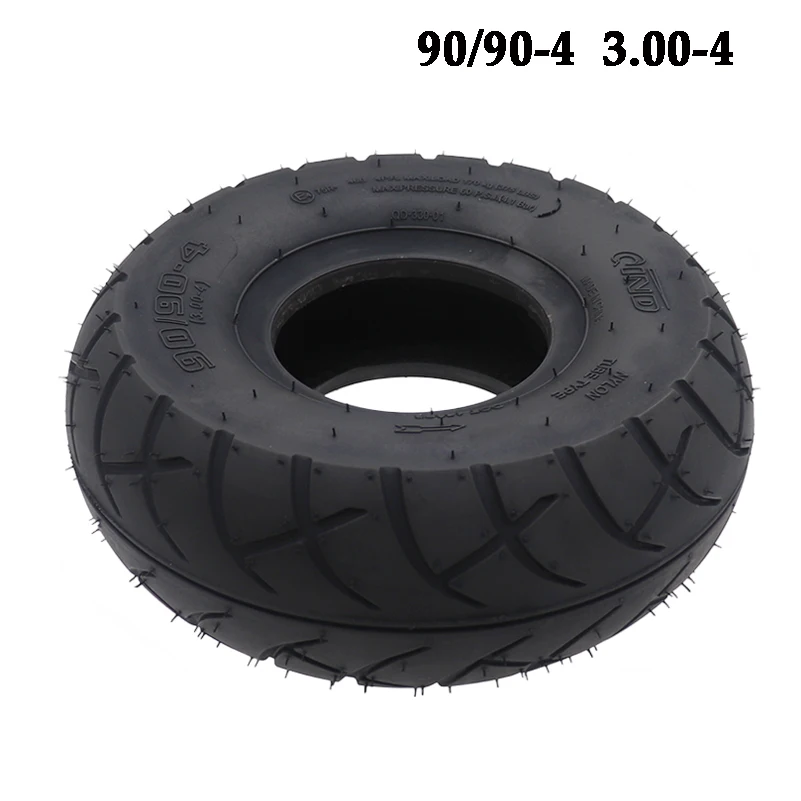Scooter tire tube 90/90-4 tire wheel suitable for mini 2-stroke four-wheel ATV motorcycle parts (3.00-4)
