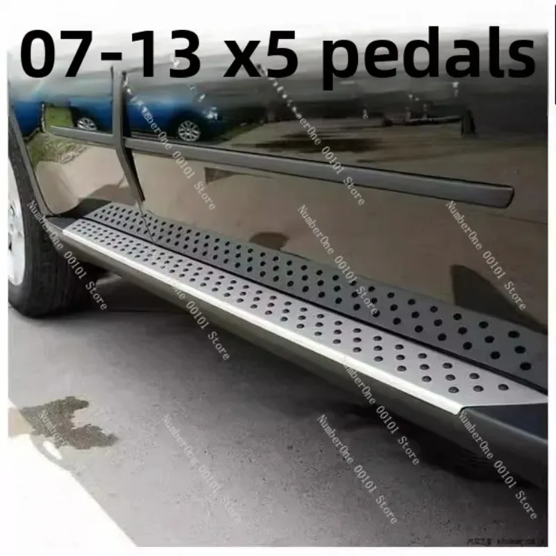 For BMW X5 E70 X6 E71 E72, Aluminum Alloy Foot Pedal Cover, Anti-Slip Brake Accelerator Pad