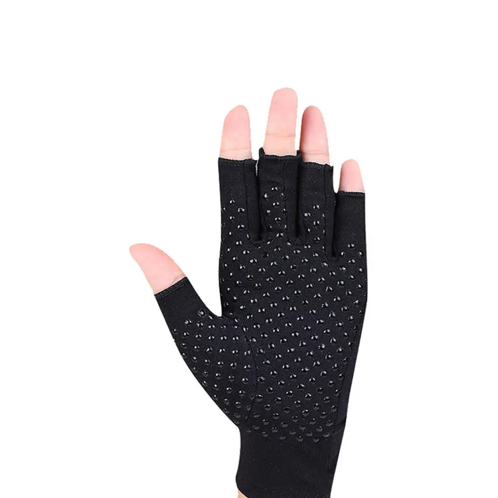 

1Pair Uv Protection Gloves Breathable Non-Slip for Cycling Driving Fishing Hiking Jogging Climbing Outdoor Activities