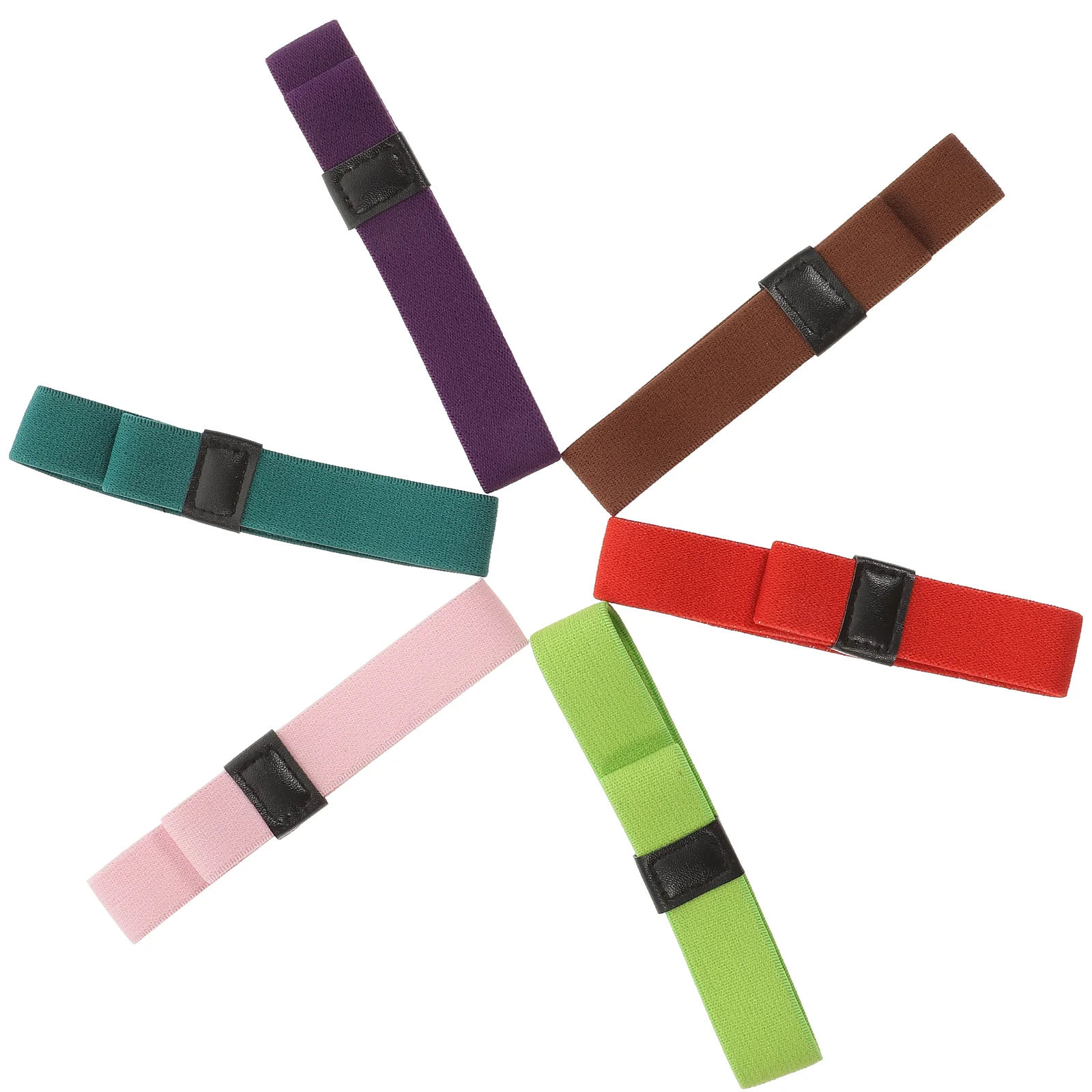 6 Pcs Strap Fixing Straps Adjustable Colorful Universal FOOD Container Travel Snack