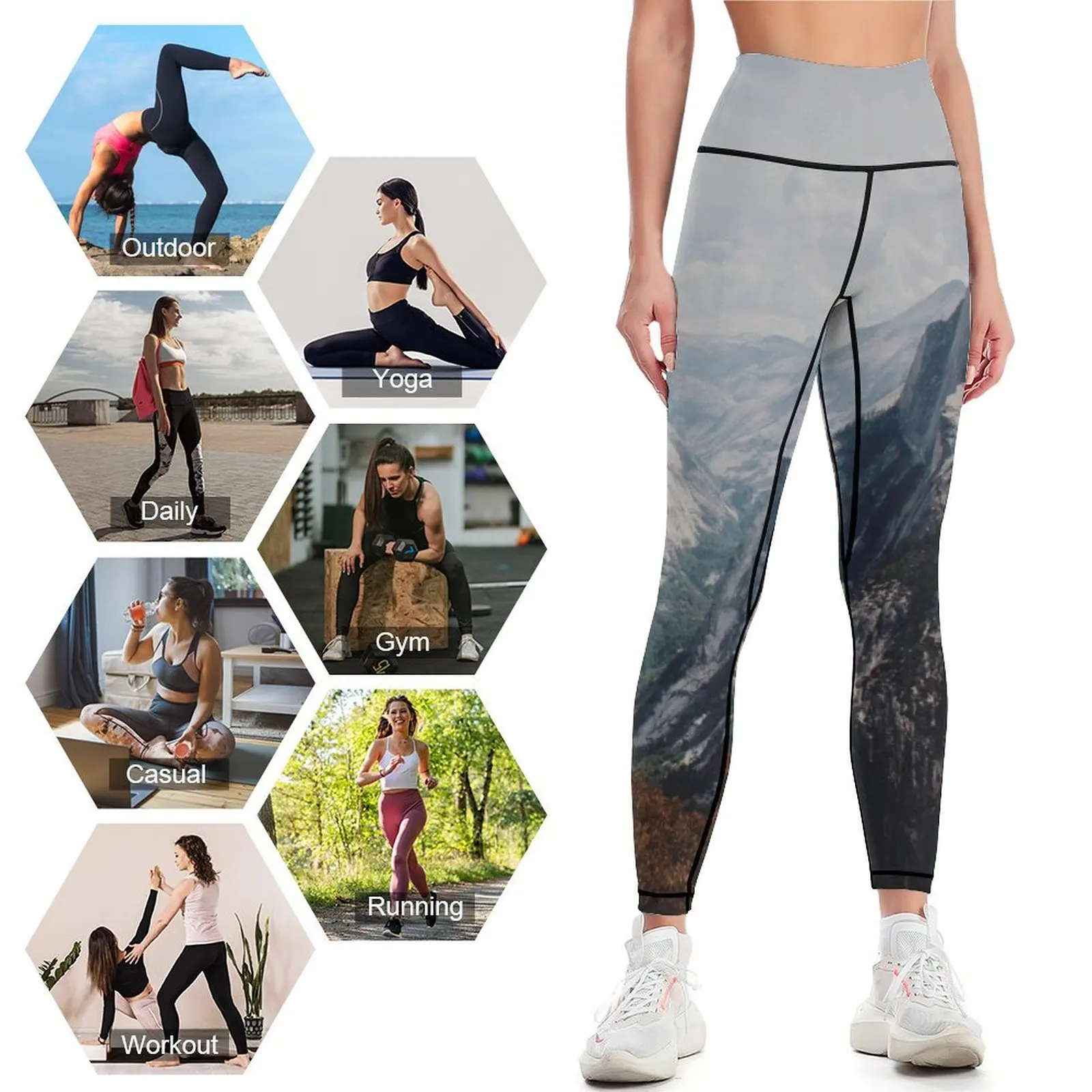 Yosemite Leggings legging gym Sports pants for gym wear exercise clothing for Womens Leggings