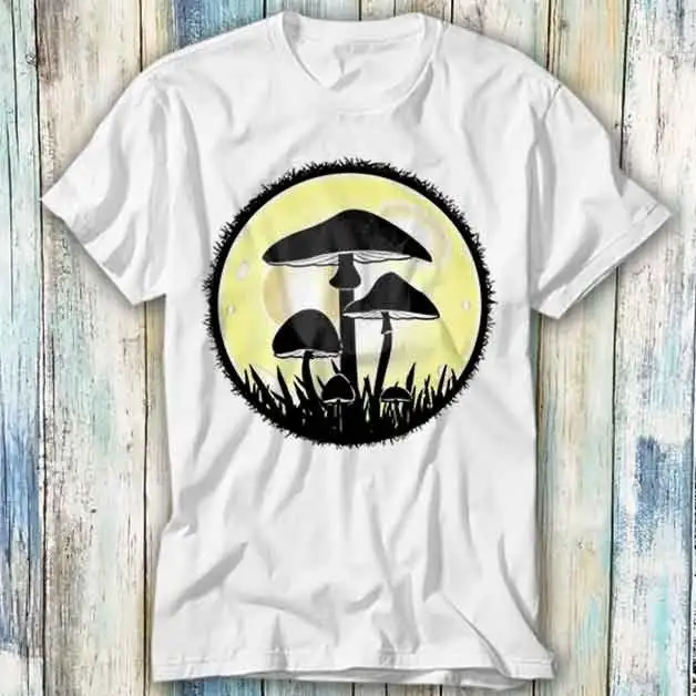 Magic Mushroom Miyagi Do Silhouette Karate Kid T Shirt Meme Funny Top Style Gamer Movie Music 1040