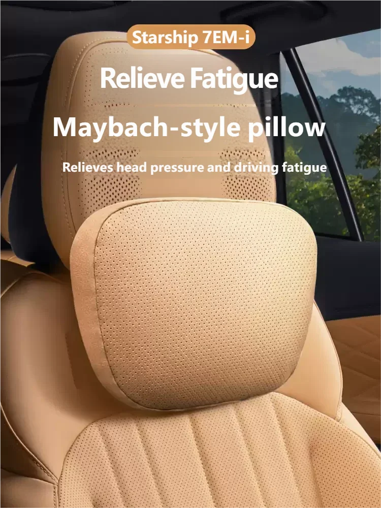 

For Geely Galaxy Starship 7 EM-i Geely EX5 EM-i 2025 2026 Car Memory Neck Headrest Pillow Accessory car Accessories