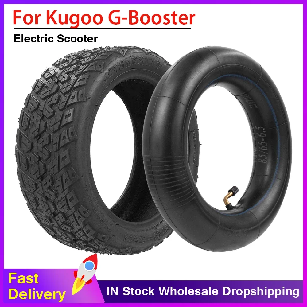 10 inch 85/65-6.5 Electric Scooter Pneumatic Inner Tube Blast Outer Tire For Kugoo G-Booster Replacement Tire Kit