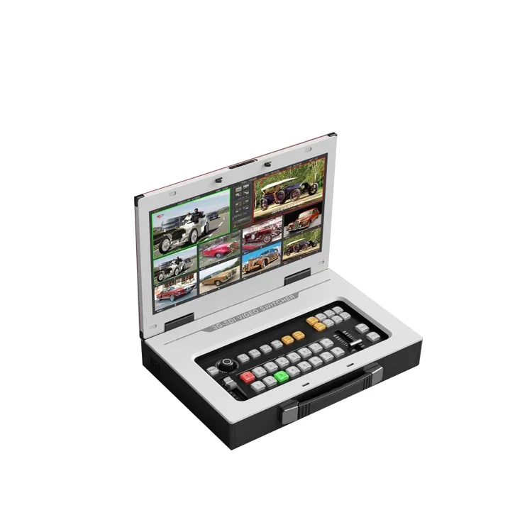 radio & tv broadcasting equipment 8 channels sdi multi format meta tiktok live sreaming video switcher