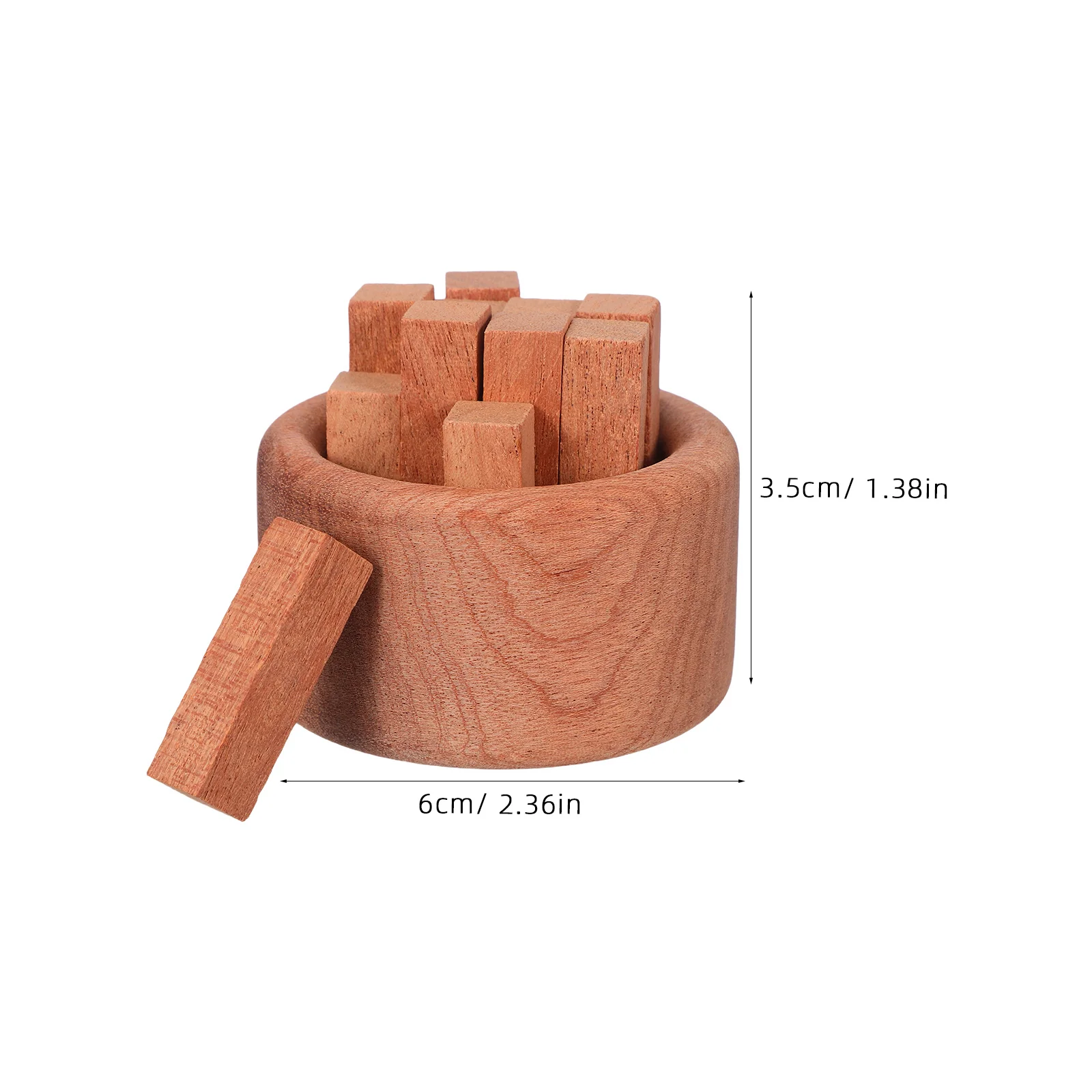 3 قطع من موزع الزيوت العطرية الخشبية، مفرشة رائحة عطرية بسيطة للمنزل والسيارة والمكتب معطر الهواء الطبيعي #6