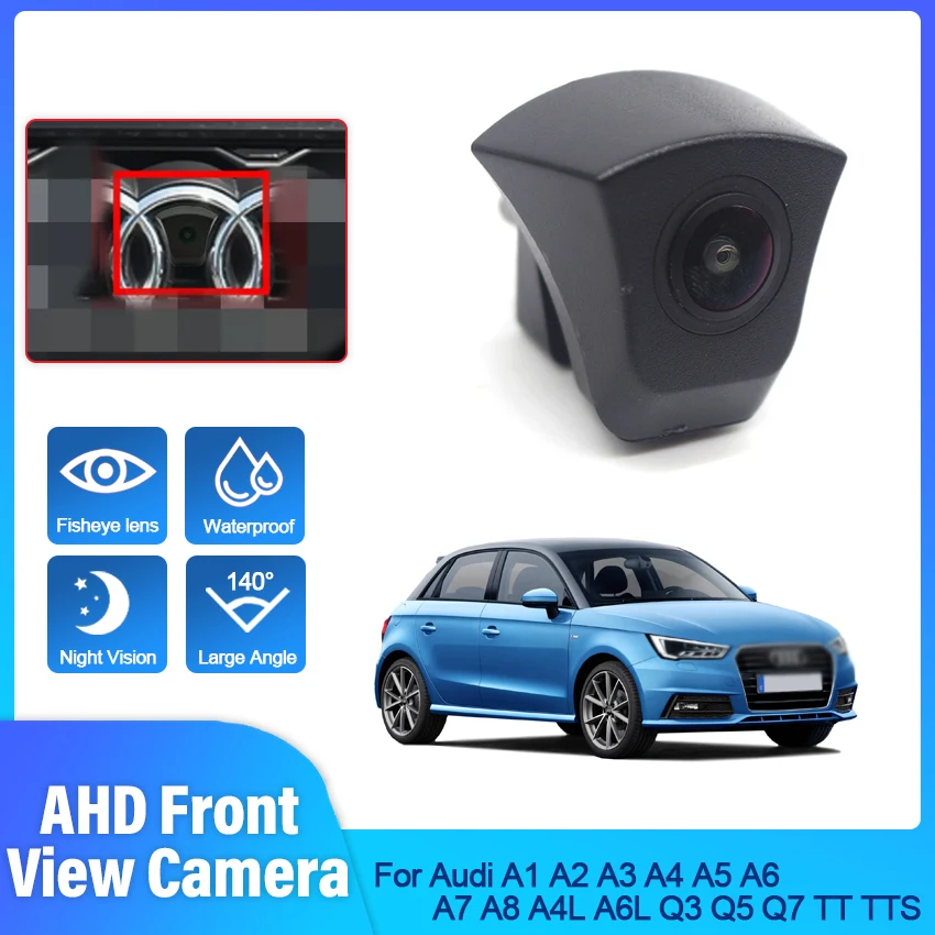 

Full HD CCD Car Waterproof Front View Camera Logo Parking System For Audi A1 A2 A3 A4 A5 A6 A7 A8 A4L A6L Q3 Q5 Q7 TT TTS