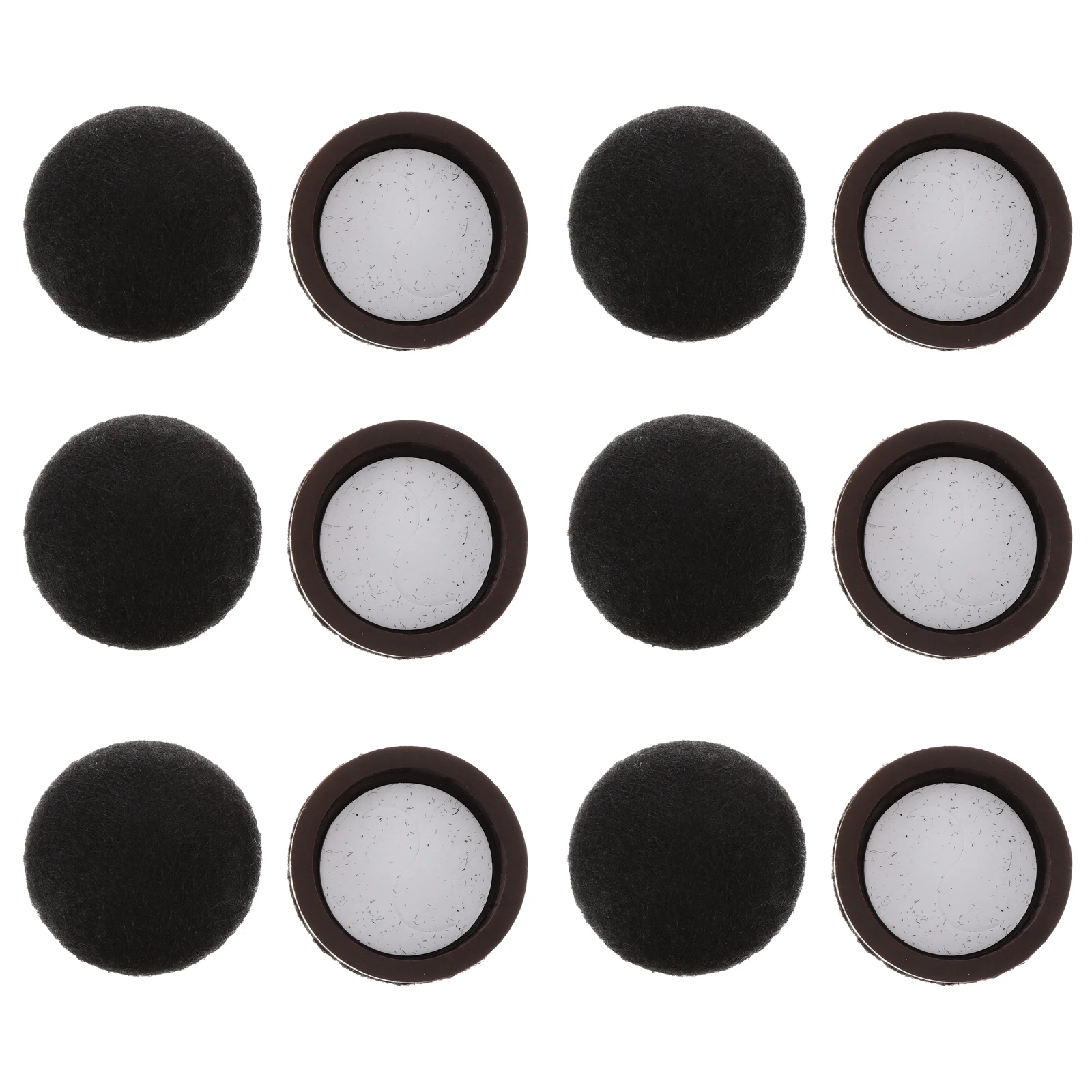 

16 Pcs Furniture Leg Caps Rubber Protection Covers Felt Pads Chairs Tables Stools Sofas Hardwood Floors Laminate Tile