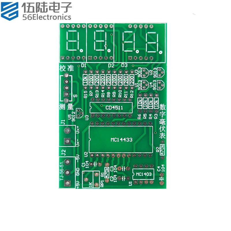 Diy Kit Elektronische Digitale Millivoltmeter Elektronische Vaardigheden Onderwijs En Training Ad Conversie Lassen Onderdelen