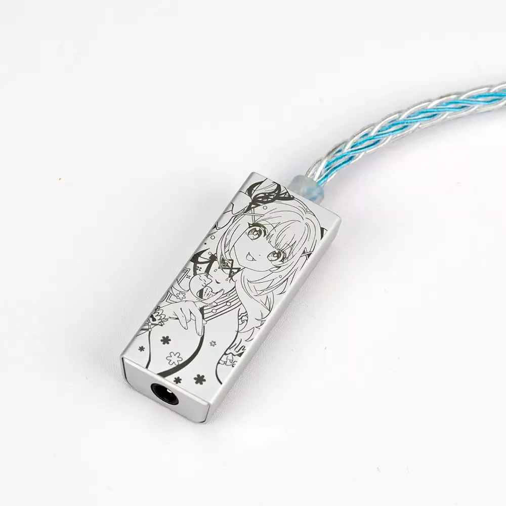 Antarmuka output headphone LETECIEL MAGIVANT 3.5mm, elemen sekunder, dekoder HIFI portabel, amplifier headphone