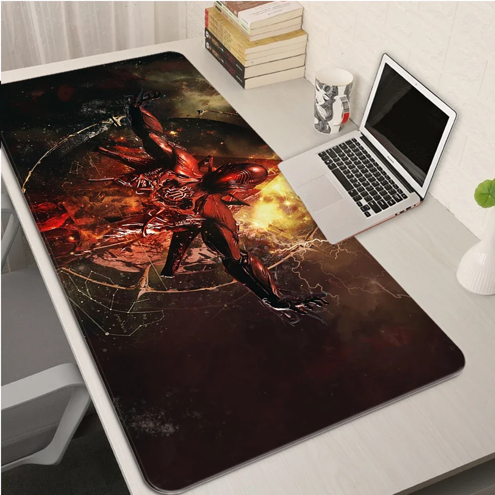 Warframe Hot Pad Mouse Long Gaming Mousepad Gamer Computer Accessories Desk Mat Keyboard Cute White Pc Extended Company Xl Mause