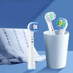 Cabeça Precision Clean Brush para escova de dentes Braun Oral B, Electric Advance Power, Pro Health Triumph, 4pcs