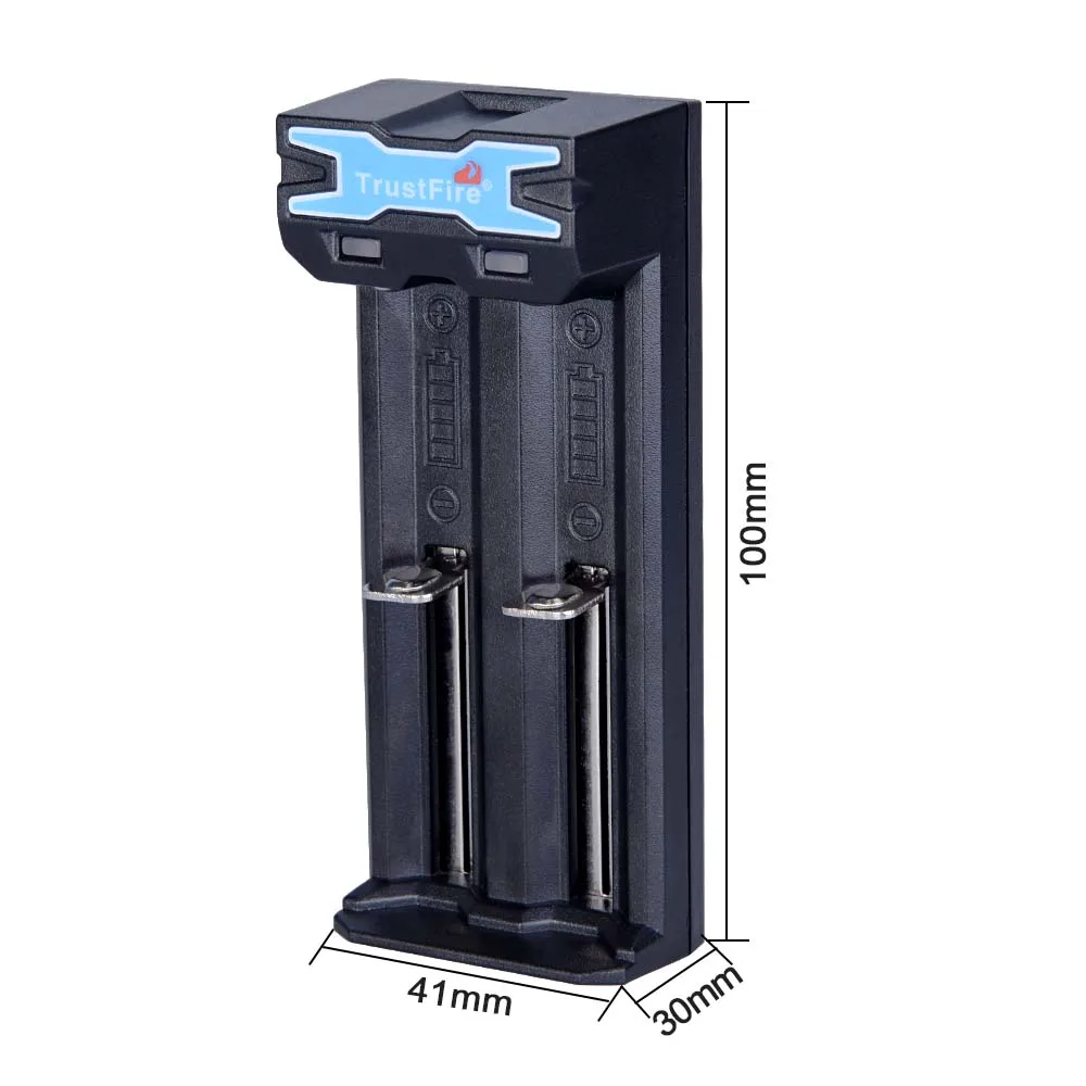 TrustFire TR-016 USB شاحن بطارية ليثيوم أيون متعدد الوظائف ل 10440 14500 17335 18650 16340 3.7 فولت بطارية ليثيوم أيون قابلة للشحن