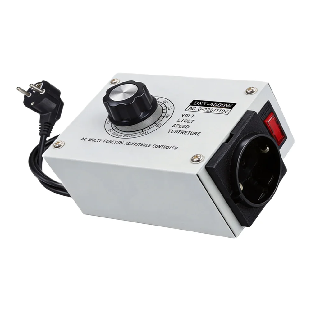 Multifunctional Regulator 4000W AC Controller Temperature Control Grey Fan Controller High-Precision Components